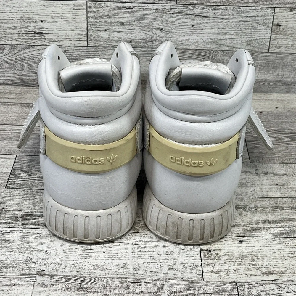 Adidas Tubular Invader White Basketball‎ Shoes BW0872 Men Size 7